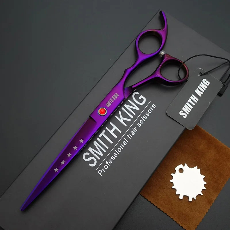 Pet Grooming Scissors Kit – 7” Professional Cutting & Styling Shears for Dogs & Cats
