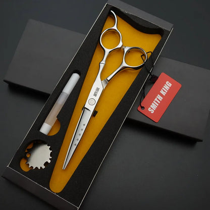 Pet Grooming Scissors Kit – 6” Professional Cutting & Styling Shears for Dogs & Cats with Gift Box