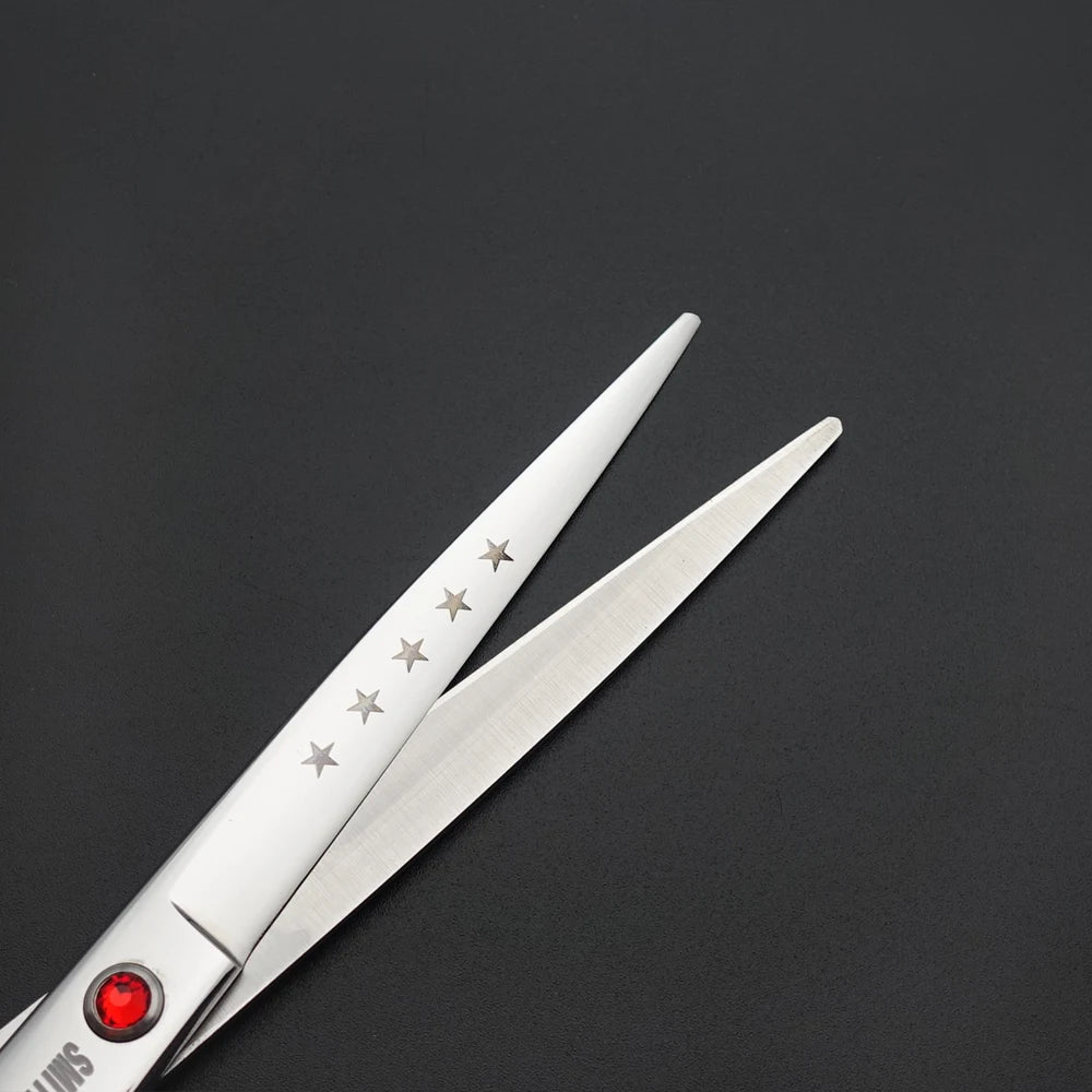 Pet Grooming Scissors Kit – 7” Professional Cutting & Styling Shears for Dogs & Cats