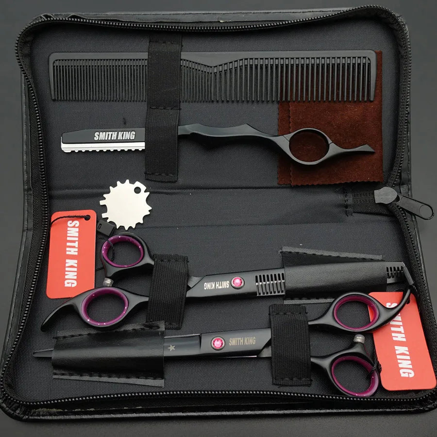 Professional Dog Grooming Scissors Set for At-Home Pet Trimming