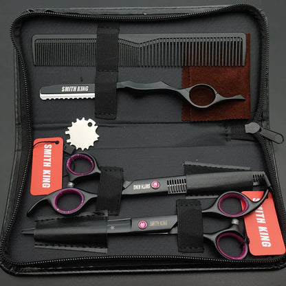 Professional Dog Grooming Scissors Set for At-Home Pet Trimming