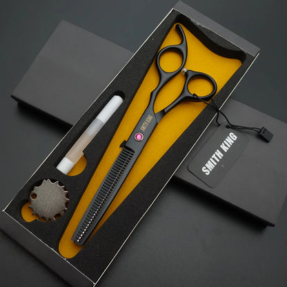 Pet Grooming Scissors Set – 6.5” Professional Cutting & Thinning Shears with Gift Box