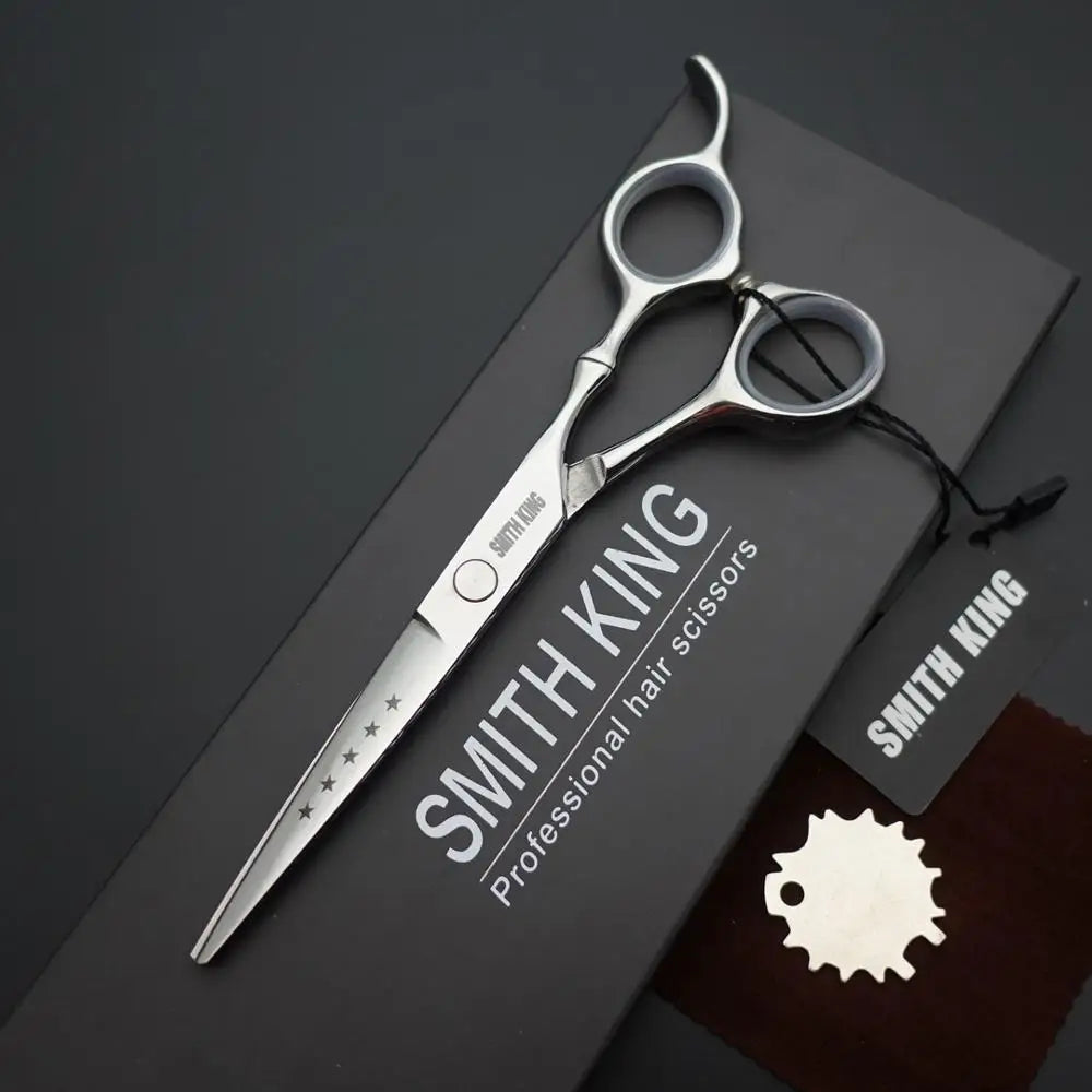 Professional Pet Grooming Scissors – 6” / 7” Fine Serrated Cutting Shears with Non-Slip Handle