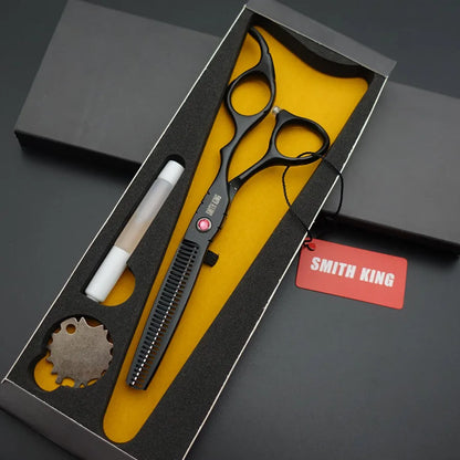 Professional Pet Grooming Scissors Set – 6” Cutting & Thinning Shears for Dogs & Cats