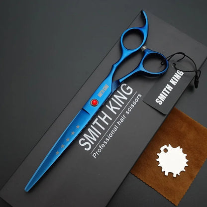 Pet Grooming Scissors Kit – 7” Professional Cutting & Styling Shears for Dogs & Cats