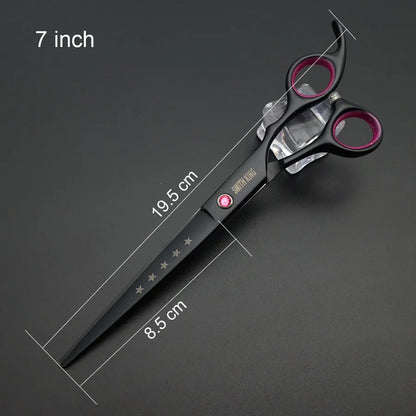 Professional Dog Grooming Scissors Set for At-Home Pet Trimming