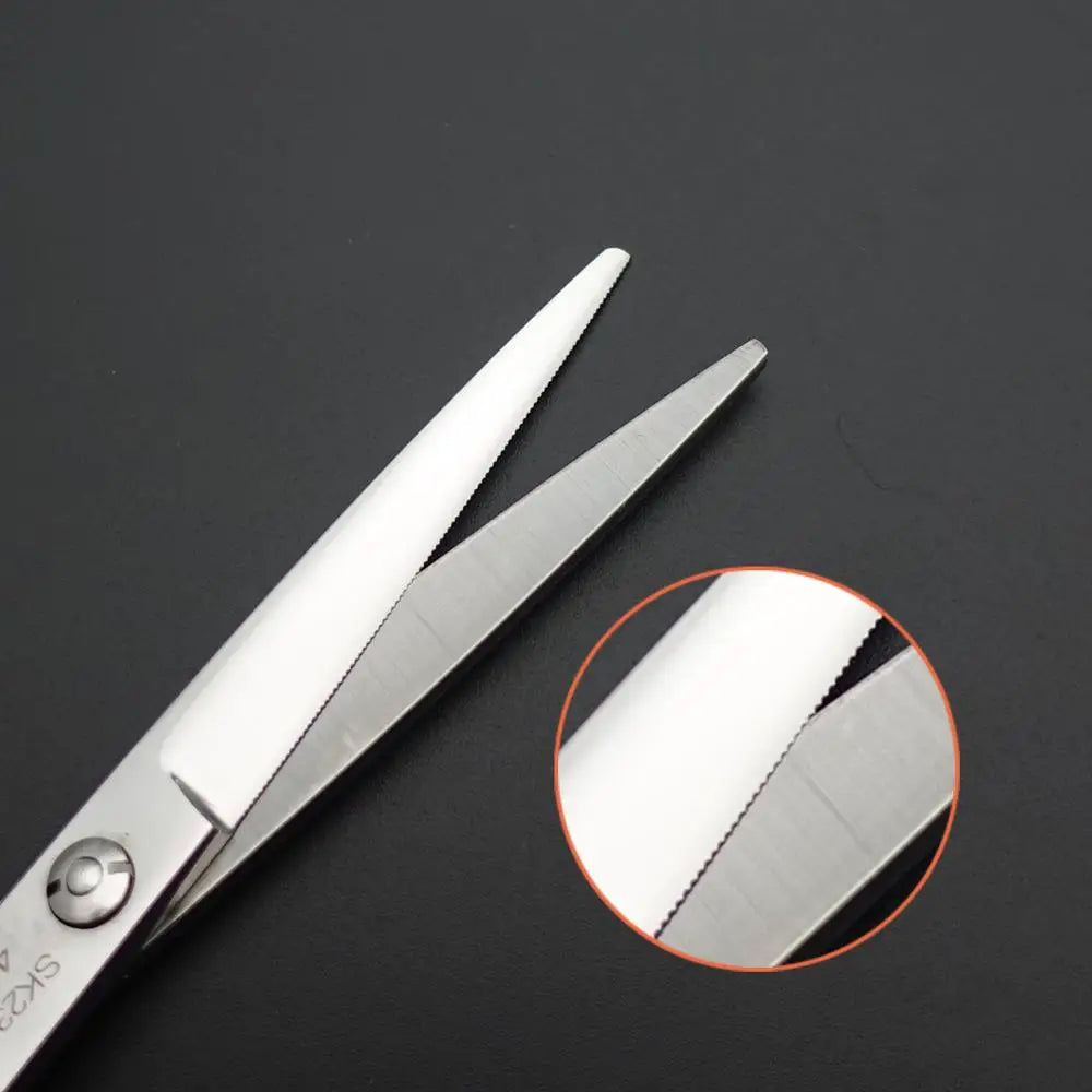 Professional Pet Grooming Scissors – 6” / 7” Fine Serrated Cutting Shears with Non-Slip Handle