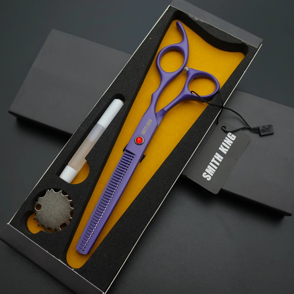 Pet Grooming Scissors Set – 6.5” Professional Cutting & Thinning Shears with Gift Box