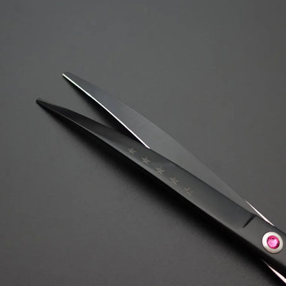 Professional Pet Grooming Scissors Set – 8” Straight, Thinning & Curved Shears for Dogs & Cats