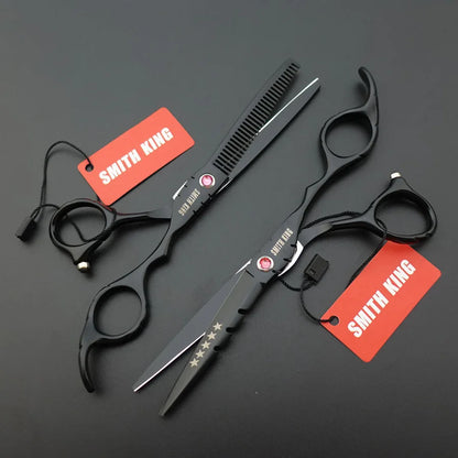 Professional Pet Grooming Scissors Set – 6” Cutting & Thinning Shears for Dogs & Cats