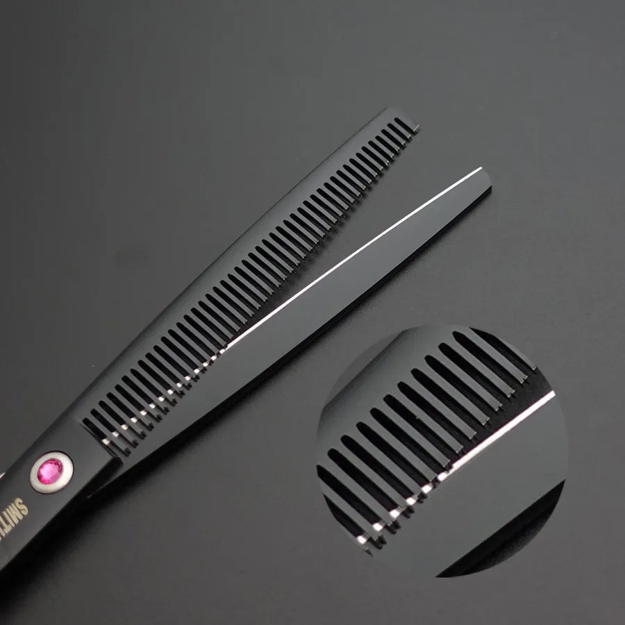 Professional Pet Grooming Scissors Set – 8” Straight, Thinning & Curved Shears for Dogs & Cats