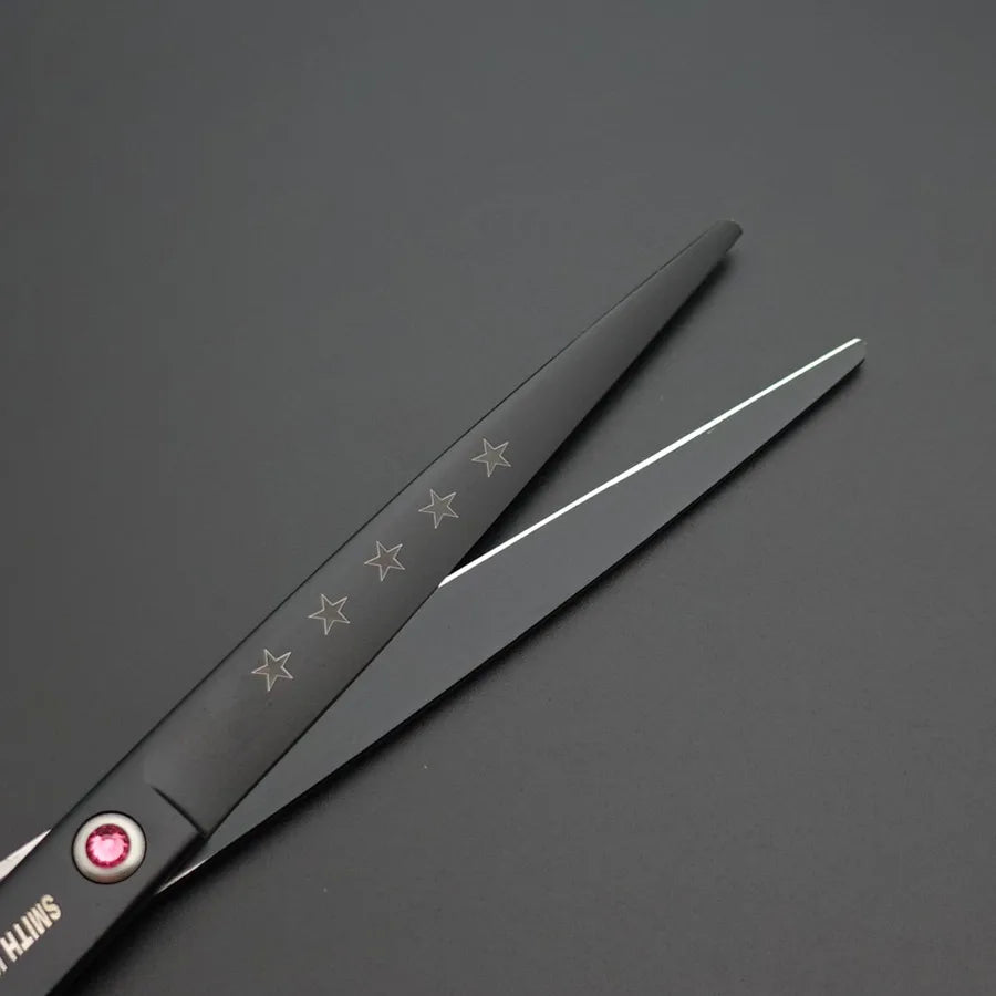 Professional Pet Grooming Scissors Set – 8” Straight, Thinning & Curved Shears for Dogs & Cats