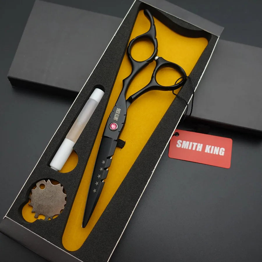 Professional Pet Grooming Scissors Set – 6” Cutting & Thinning Shears for Dogs & Cats