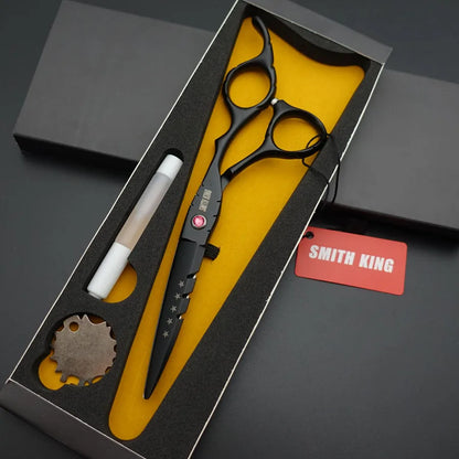 Professional Pet Grooming Scissors Set – 6” Cutting & Thinning Shears for Dogs & Cats