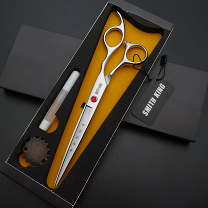 Pet Grooming Scissors Kit – 7” Professional Cutting & Styling Shears for Dogs & Cats