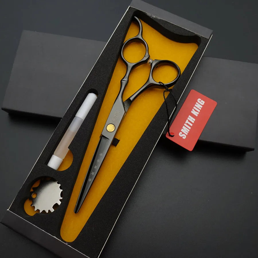 Pet Grooming Scissors Kit – 6” Professional Cutting & Styling Shears for Dogs & Cats with Gift Box