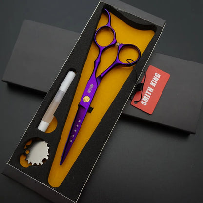 Pet Grooming Scissors Kit – 6” Professional Cutting & Styling Shears for Dogs & Cats with Gift Box