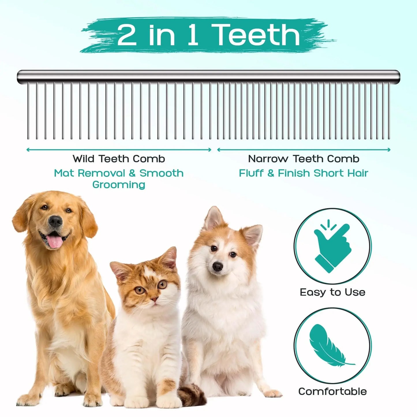 Doodle Face & Paw Grooming Kit – 5-in-1 Pet Scissors Set